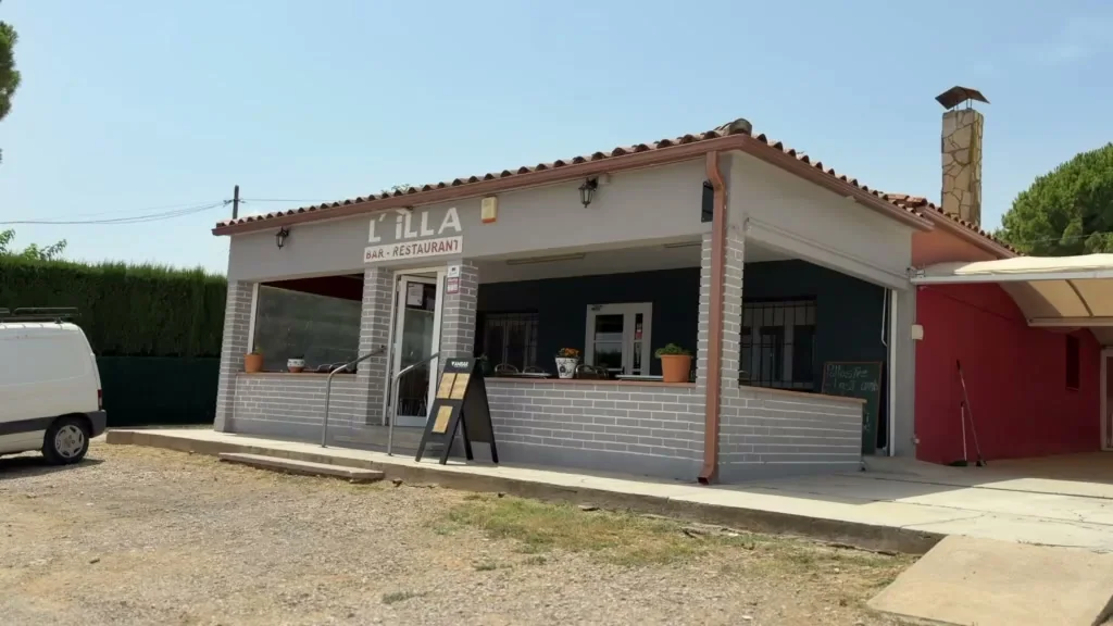 Comedor de Restaurant L'illa